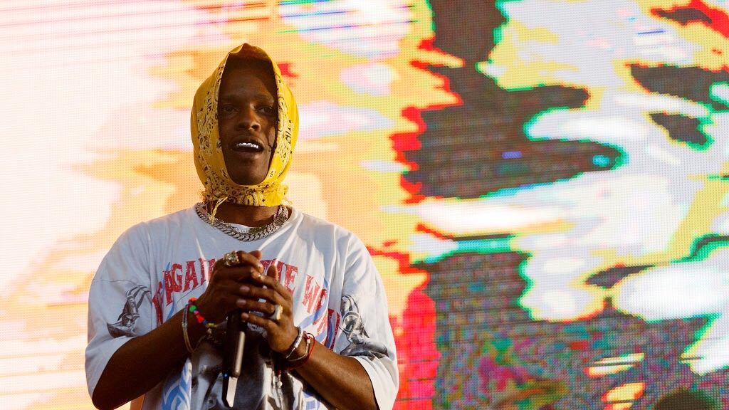 A$AP Rocky Spotted At Kanye West's Sunday Service After Being Released From Jail