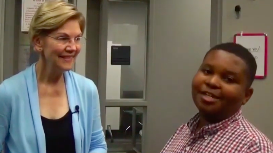 This 11-Year-Old Black Journalist Scored An Interview With Elizabeth Warren And Quickly Represented For POC