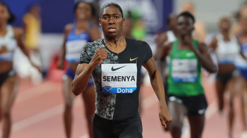 Runner Caster Semenya says she's not done fighting for the right to compete