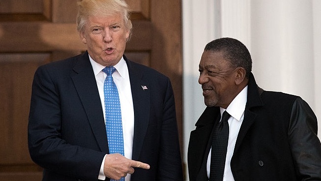 BET Founder Robert Johnson Is Praising Trump For His 'Work' In The Black Community