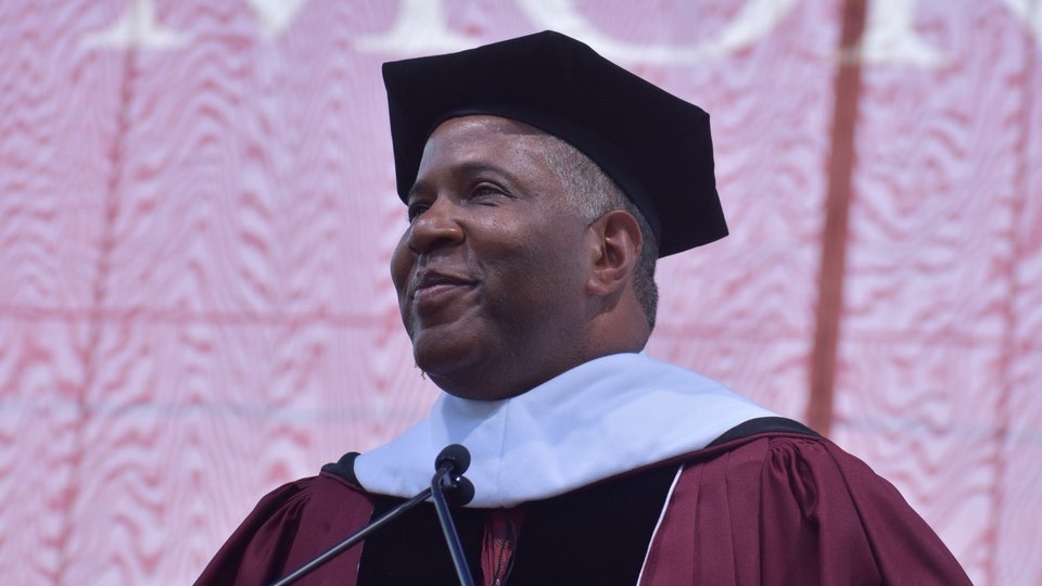 Here's The Stunning Total Of Robert F. Smith's Donation To Morehouse Grads And Their Parents