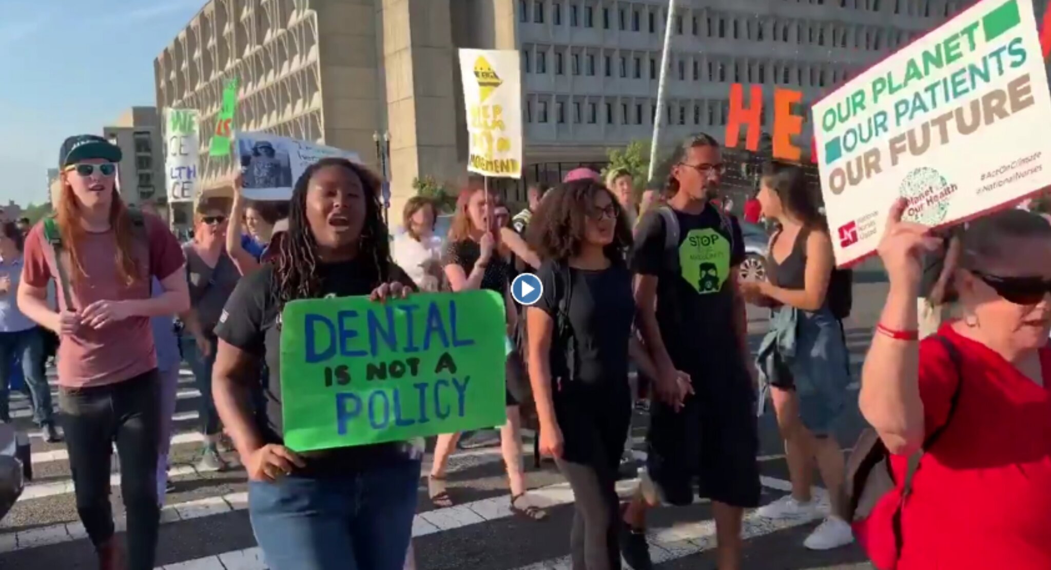 Black Lives Matter DC #ShutDownDC To Raise Awareness On Climate Change