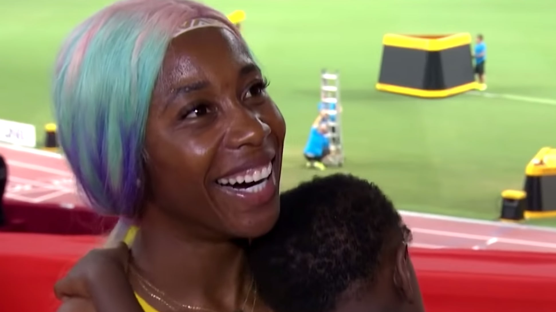 Jamaican Runner Shelly-Ann Fraser-Pryce Becomes The World's Fastest Women After Historic Race