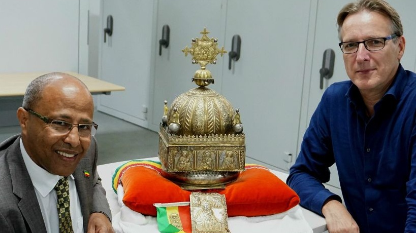 Long-Lost Ethiopian Crown To Return Home From Netherlands After Man Stores It In His Home For Decades