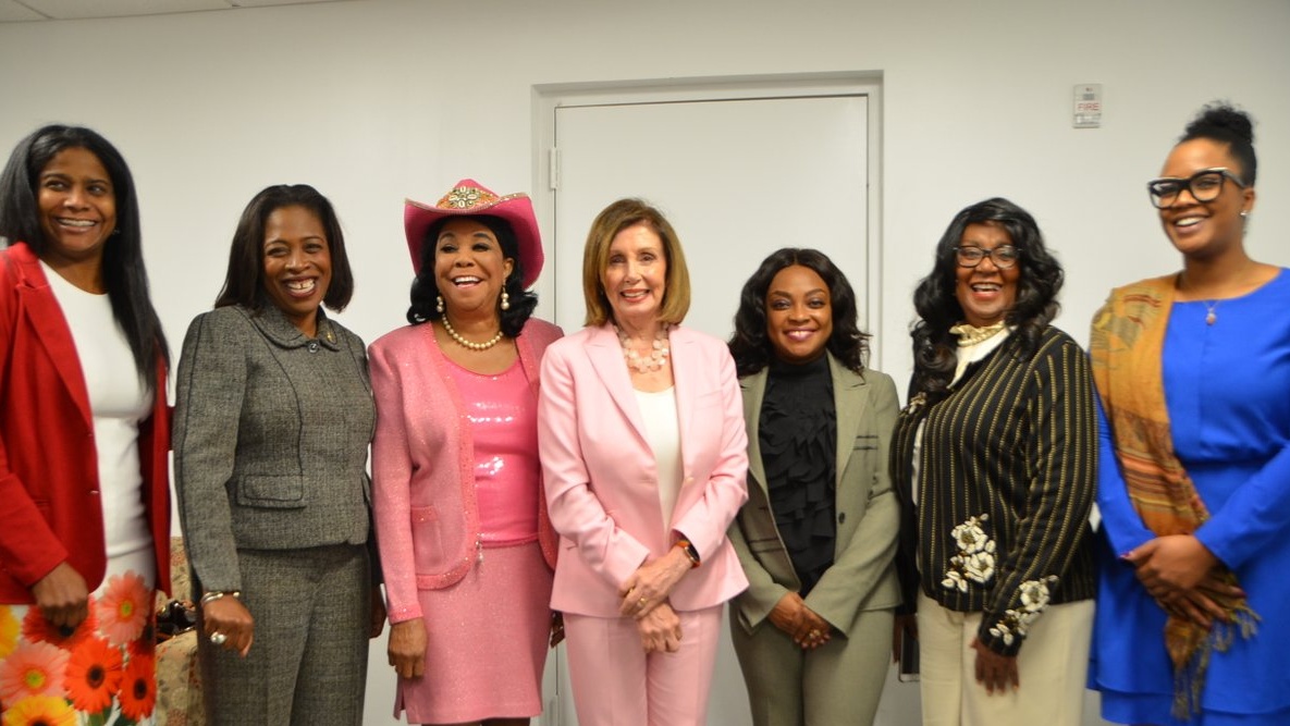 Speaker Nancy Pelosi And Rep. Frederica Wilson Met With Haitian-Americans To Discuss The Future Of Haiti