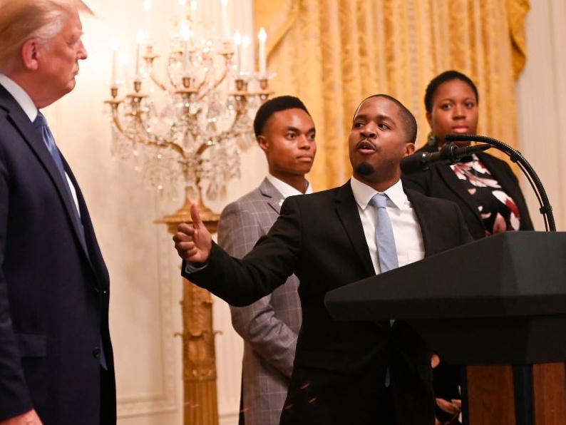 Black Trump Supporter Accused Twitter Of Not Letting Him Be Great The Day He Met The President