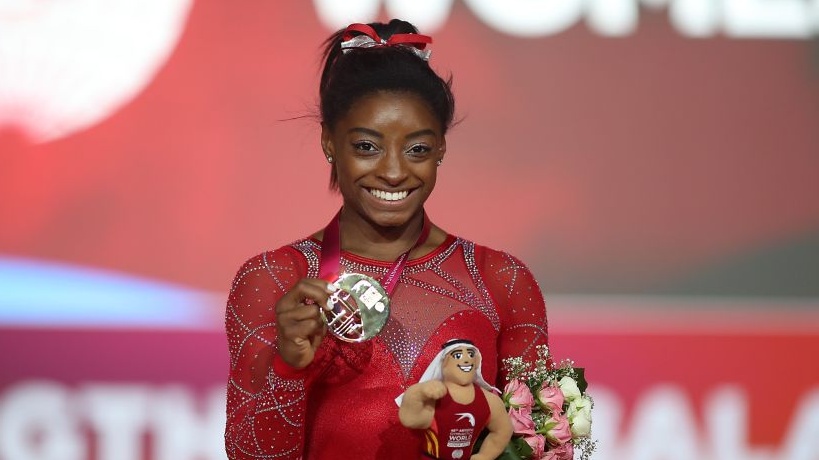 Simone Biles Is The Most Decorated Female Gymnast In History After Securing 21 World Championship Medals