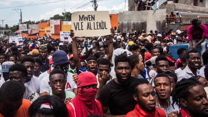 Haiti Remains In Uproar As Thousands Take The Streets To Demand President Moise To Step Down