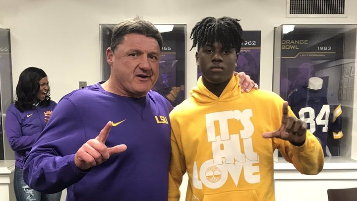 The Louisiana Student-Athlete Who Went Viral For His Name Has Been Signed To LSU