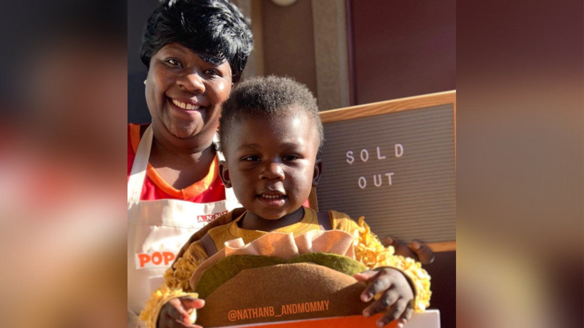 This Mom Dressed Her Son Up As The Popeyes Chicken Sandwich And We're Overwhelmed By The Cuteness