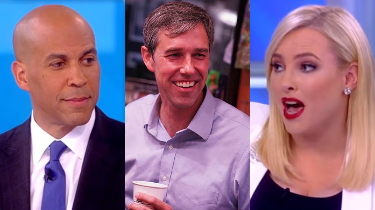 Even Cory Booker Has Found Himself Having To Gather Meghan McCain After She Lambasted Beto O' Rourke