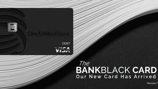 OneUnited Bank Releases First Black Card Ever Offered By A Black-Owned Bank As Part Of New Initiative