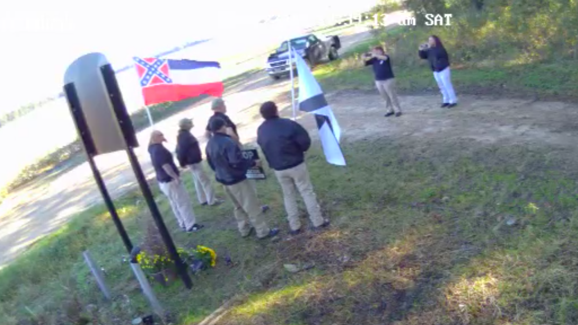 White Nationalist Group Caught Filming Propaganda Video At Emmett Till Memorial