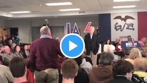 Joe Biden Calls Iowa Man ‘A Damn Liar’ Challenges Him To An IQ Test And Push-Up Contest