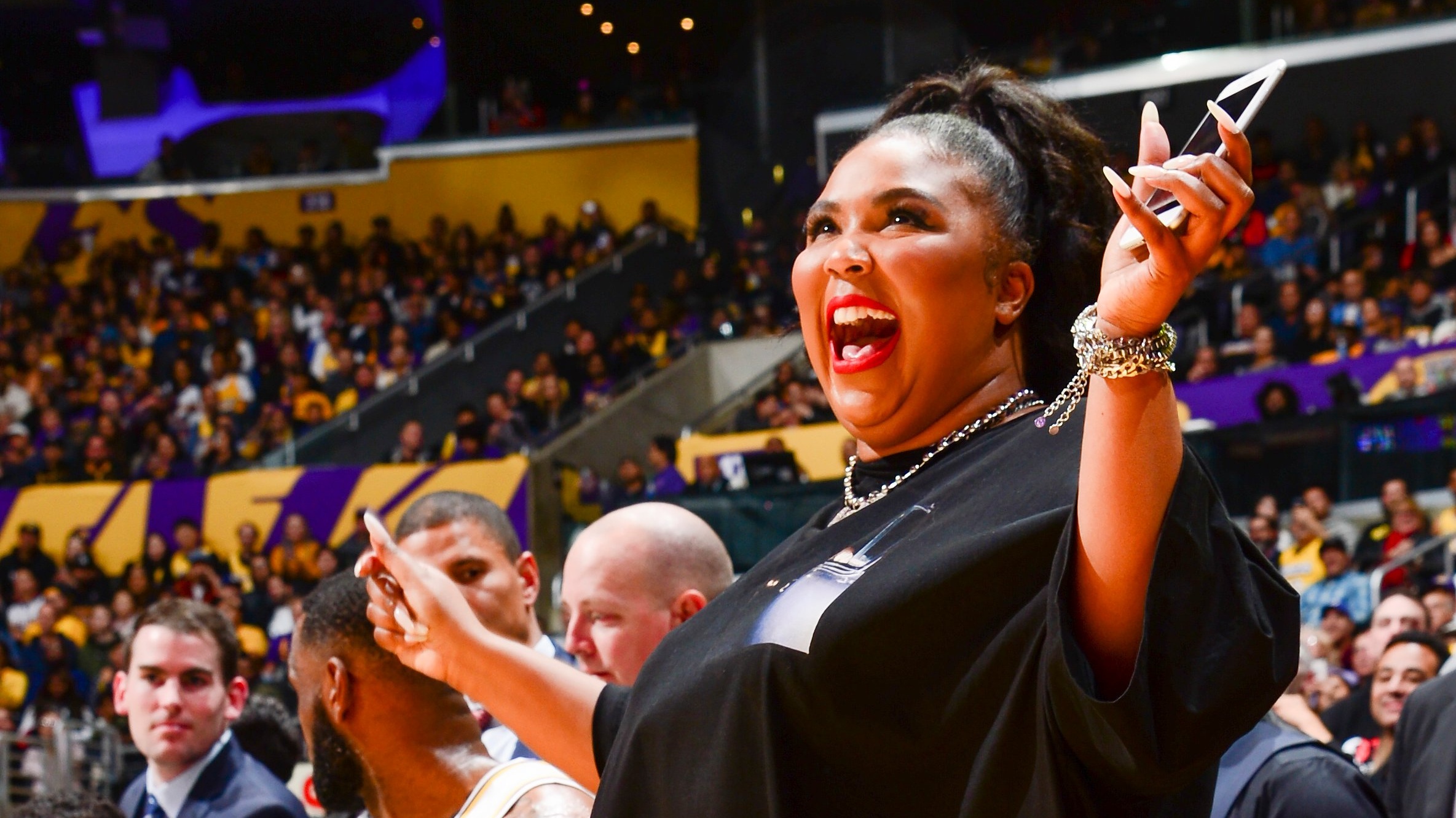 Lizzo Invited To Twerk With This NBA's Dance Team Whenever She Damn Well Pleases: 'I'll Be There With Bells On My Booty'