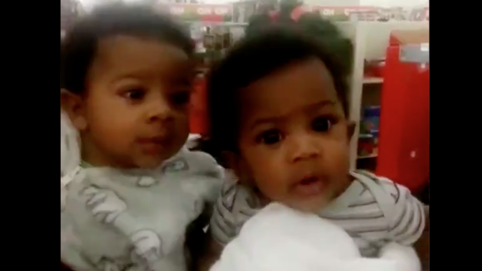 This Video Of Two Moms Discovering Their Babies Are Damn Near Identical Has Folks Wondering Who The Pappy Is