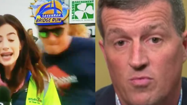 White Man Given A Platform To Explain Why He Found It Acceptable To Smack A Female Reporter's Butt On Live TV