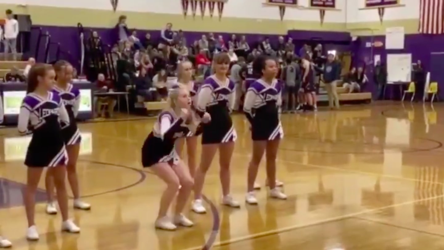 Video Of White High School Cheerleader Imitating Stomp And Shake Has Folks Wondering What In The 'Bring It On' Is Happening