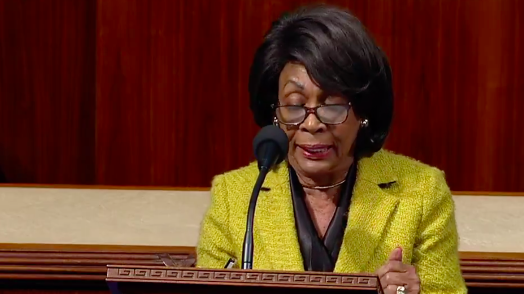 Maxine Waters Read Trump For Filth And Quoted A Black Icon In Her Long ...