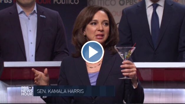 Maya Rudolph Crashes SNL Debate To Let Us Know 'How Good We Could Have Had It' With Kamala Harris