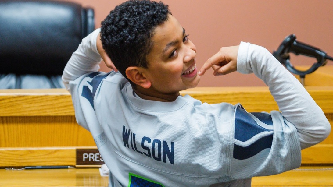 10-Year-Old Boy Decides To Use Adoption Hearing To Change His Name To Honor His NFL Hero Russell Wilson