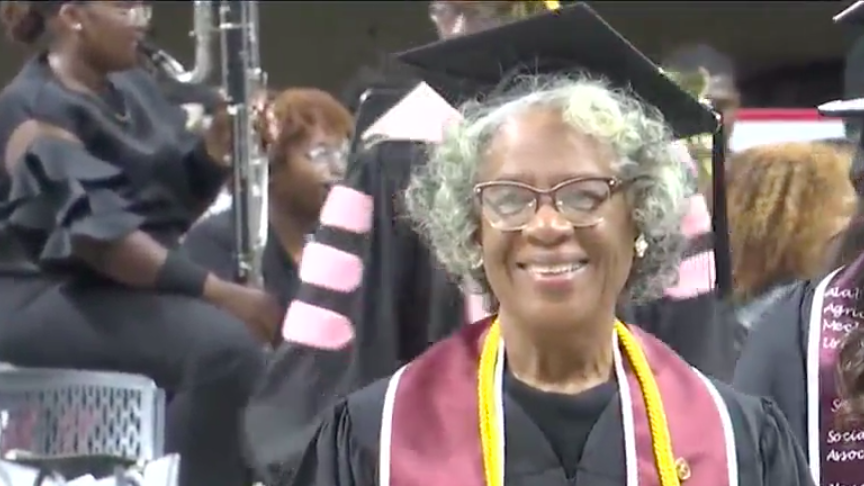 This 80-Year-Old Woman Is The Oldest Person To Graduate From Alabama A&M University