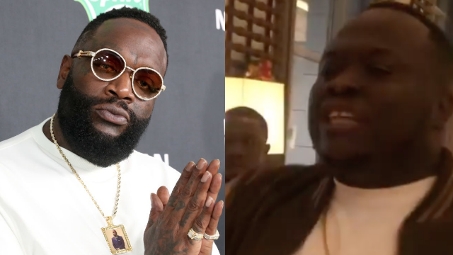 This Ghanian Rapper Surprised Rick Ross With An Impressive Freestyle And Got Invited To Perform Onstage