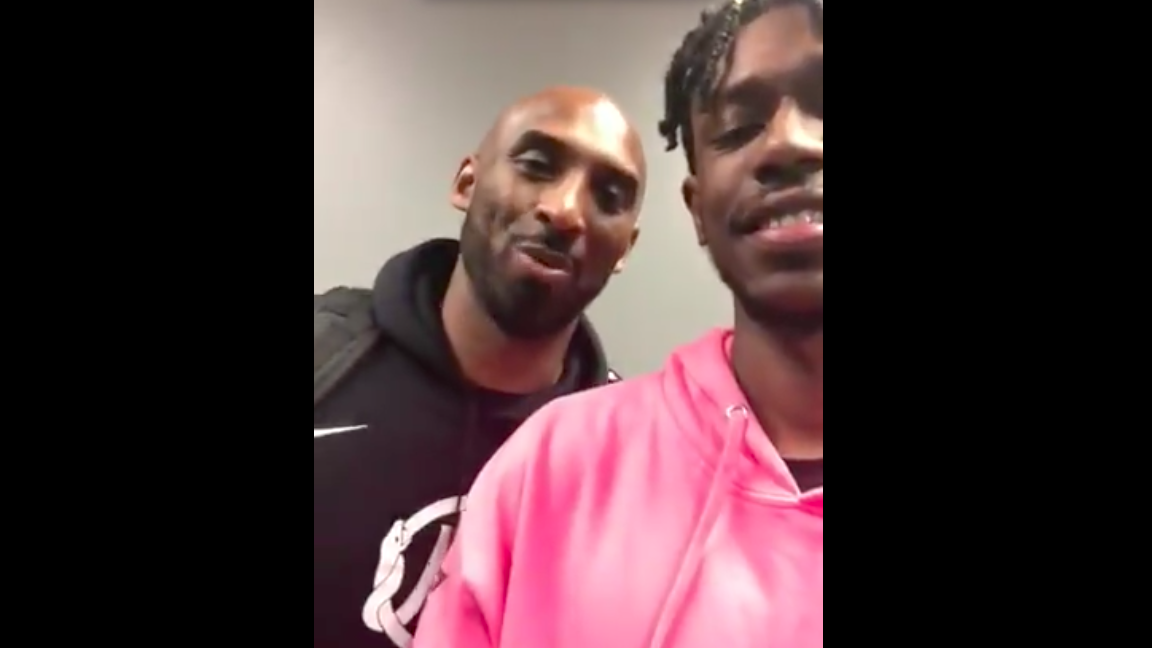 Kobe Bryant Sends Well Wishes To Fan's Mom Who Was Just Diagnosed With Breast Cancer