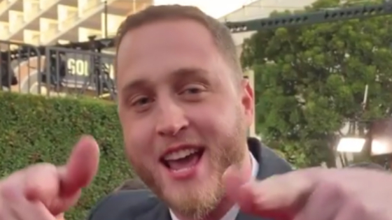 Tom Hanks' Son, Who Once Defended His Use Of 'N***a,' Awkwardly Broke Into Patois At The Golden Globes For Some Reason