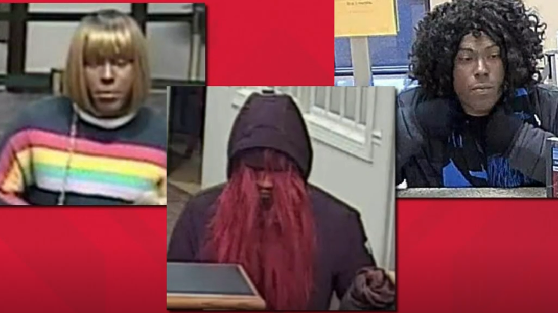 The Feds Have Aptly Nicknamed A Man Seen Robbing 3 North Carolina Banks As The 'Bad Wig Bandit'