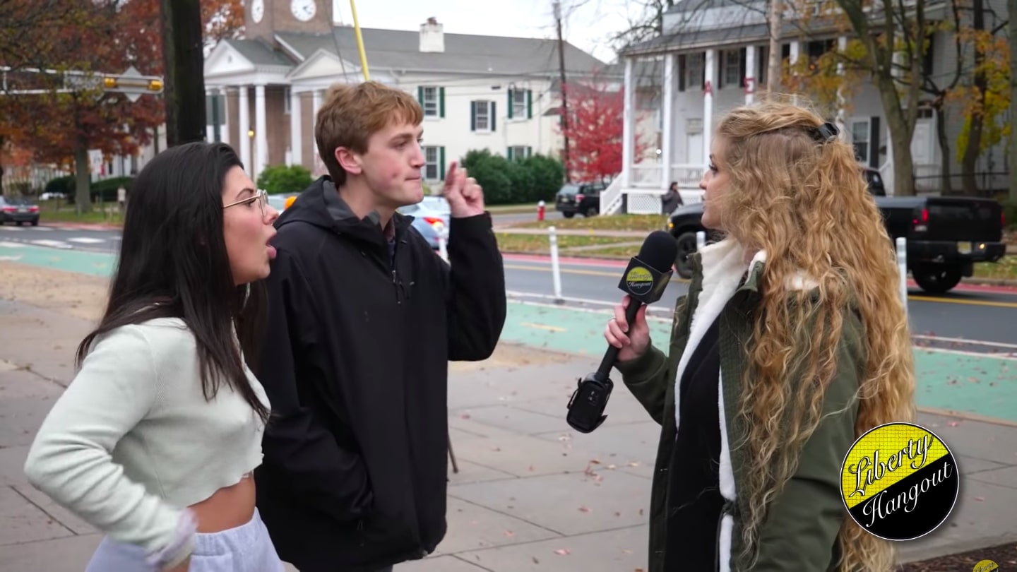 'I'm Resisting You, B***h': Young Folk Gather The Kent State 'Gun Girl' Who Says Racism Doesn't Exist