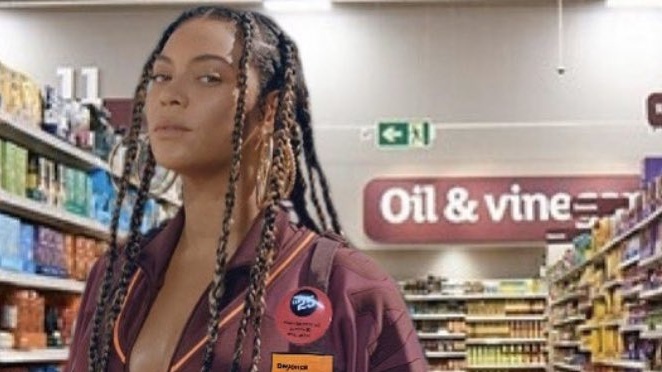 UK Grocery Chain Jokes They Did It First After Noting Resemblance Between New Ivy Park Collection And Its Employee Uniforms