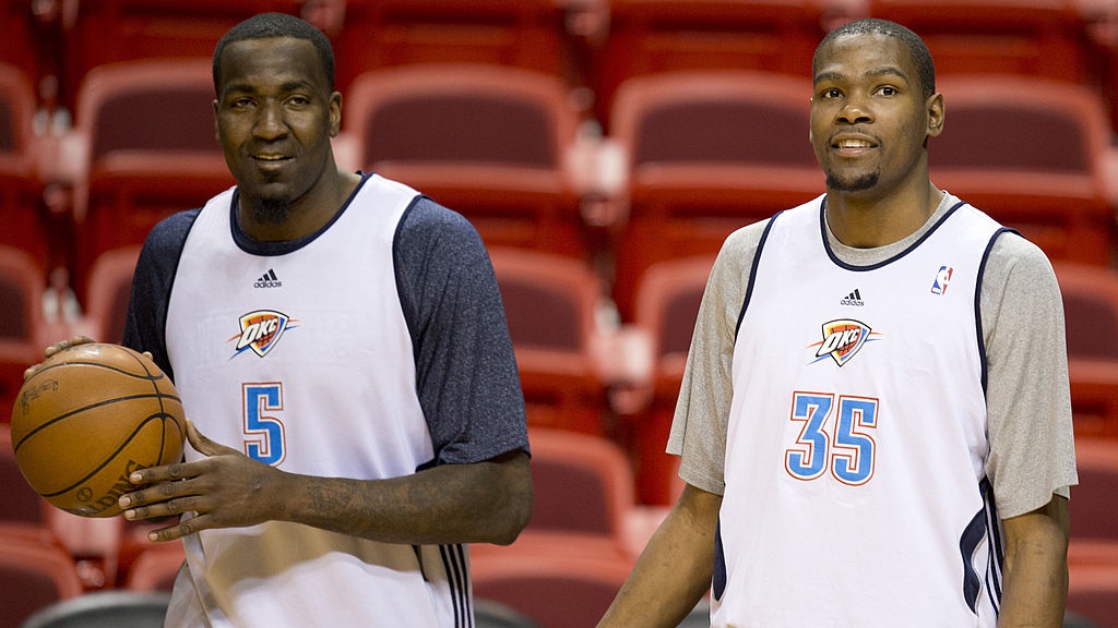 'I Love You, Bro': Kendrick Perkins Decides To Squash Beef With Kevin Durant Following Death Of Kobe Bryant