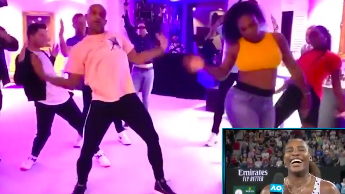 Serena Williams Hilariously Reacts To Video Of Her And Coco Gauff Doing A Dance Routine During Off-Season Training