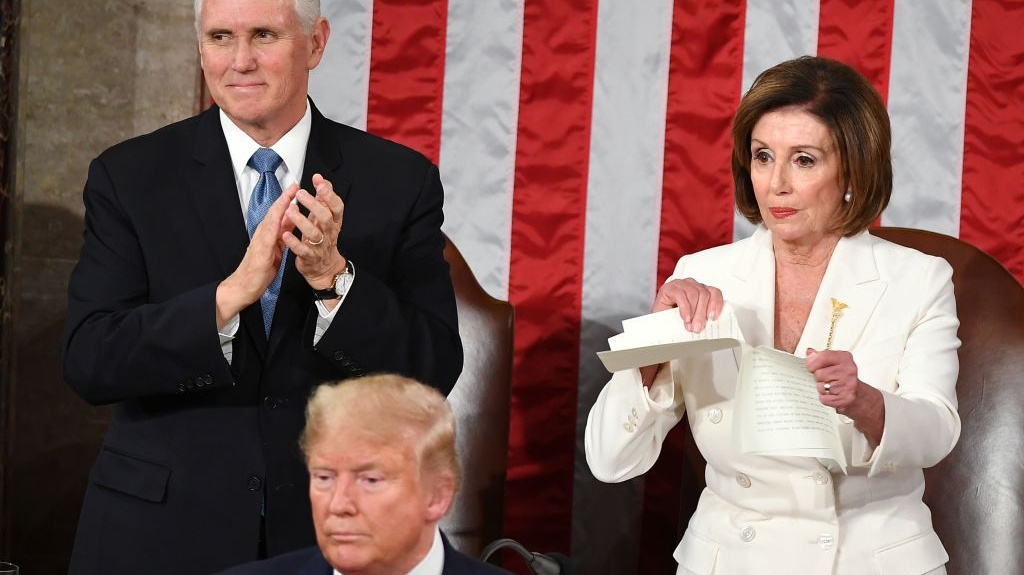 Nancy Pelosi On SOTU: Trump 'Shredded The Truth So I Shredded His Speech'