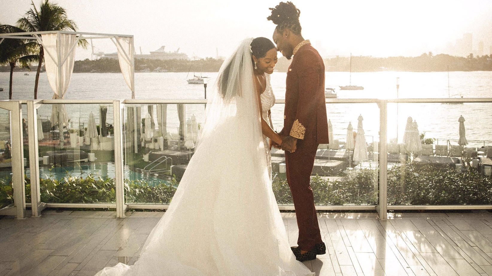 Ace Hood Marries Longtime Girlfriend And Wellness Influencer, Shelah Marie, In Romantic South Beach Ceremony