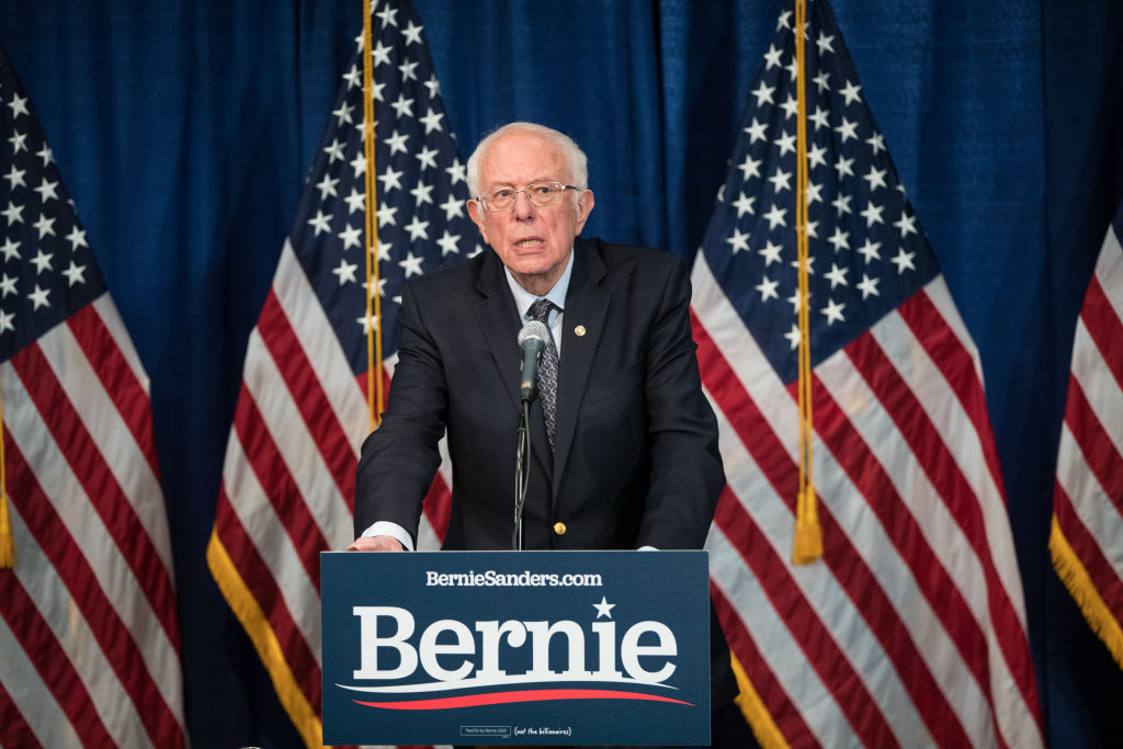 Bernie Says He's Isn't Backing Down Against Biden Despite What Anyone Has To Say About It