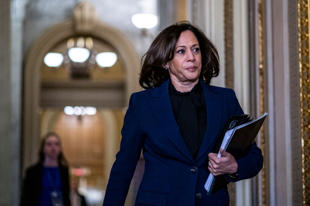 Kamala Harris Slams Senate Republicans For Stalling On Coronavirus Package Relief Bill