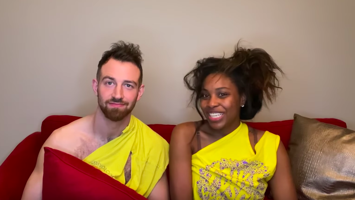 Lauren And Cameron Of 'Love Is Blind' Capture The Emotional Rollercoaster Of Being Quarantined With Your Boo In Parody Video