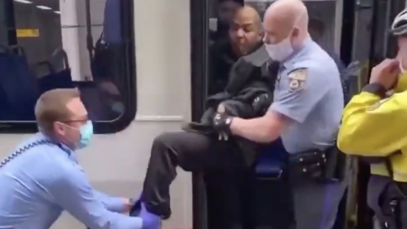 Philadelphia Cops Drag Man Off Of Bus Over Confrontation Stemming From Him Not Wearing A Face Mask