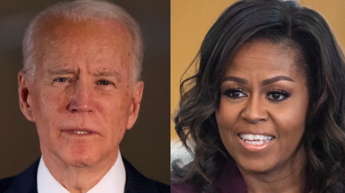Joe Biden Says He Would Choose Michelle Obama As His Vice President 'In A Heartbeat'