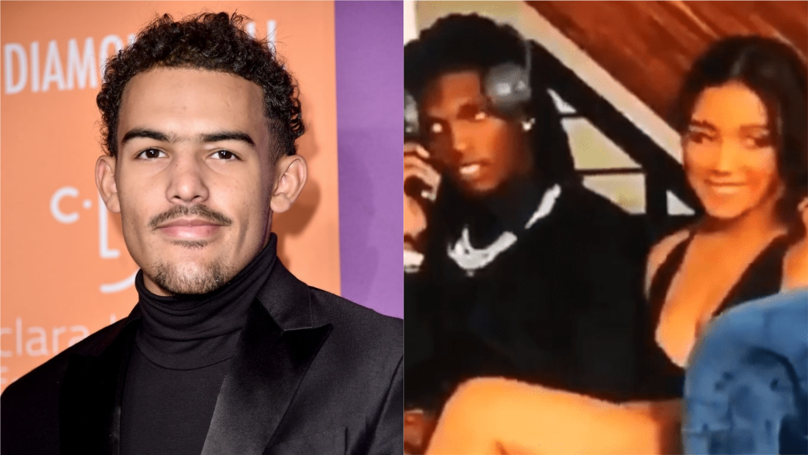 Atlanta Hawks Player Trae Young Reacts To Viral Moment Between Ex-Girlfriend And Her Boyfriend During NFL Draft