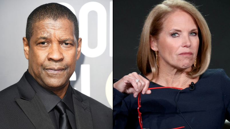 Twitter Lets Katie 'Karen' Couric Have It For Saying An Old Interview With Denzel Washington Left Her 'Uncomfortable' And 'Shaken'