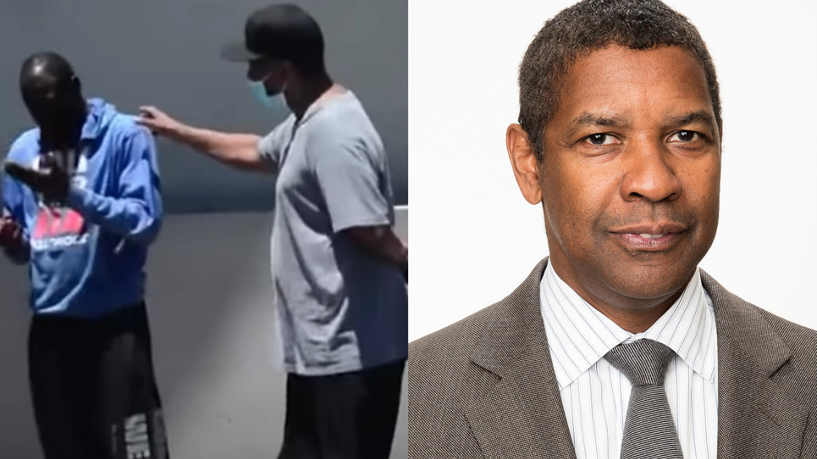 Denzel Washington Comes To Aid Of Distressed Man In Hollywood