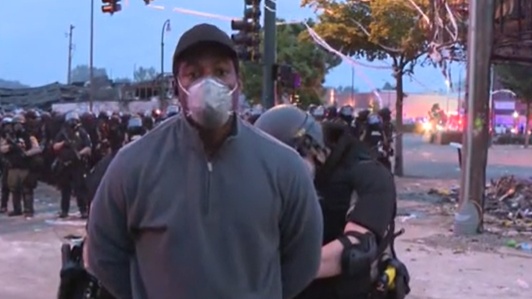 A CNN Reporter Covering The Minneapolis Protests Was Arrested On Live TV