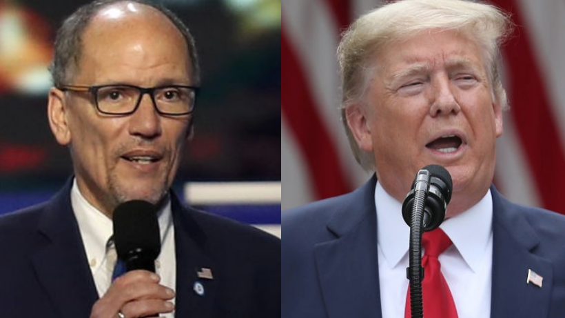 DNC Chair Slams Trump For Egregious Response To Minneapolis Protests