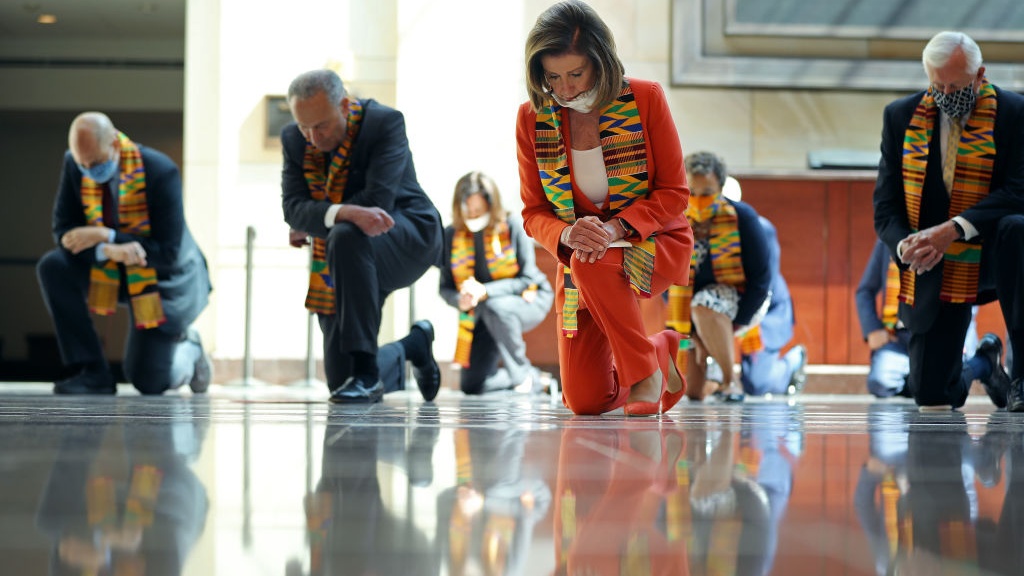 Congressional Democrats Get Skewered For George Floyd Tribute Involving Kente Cloth