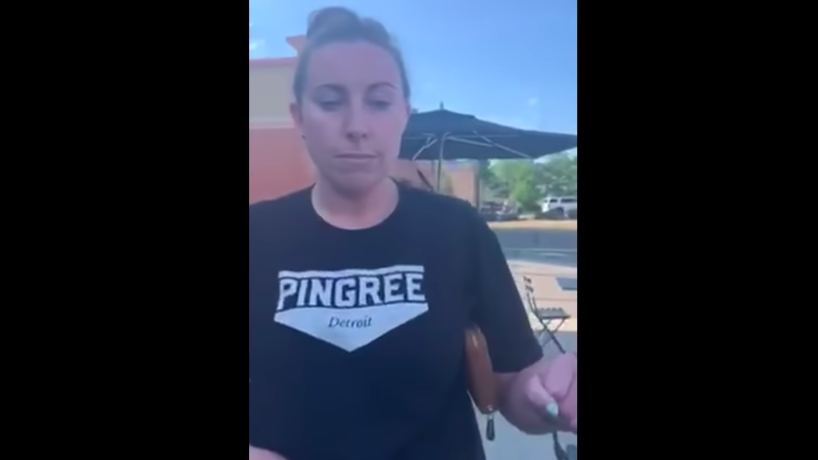 White Woman Seen Pointing Gun At Black Mom Outside Of A Michigan Chipotle Charged With Felonious Assault