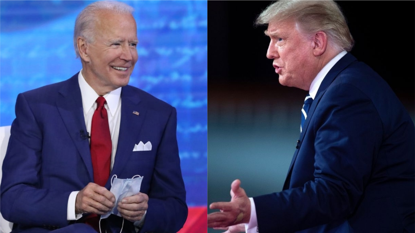 5 Notable Moments From Biden And Trump's Competing Presidential Town Halls