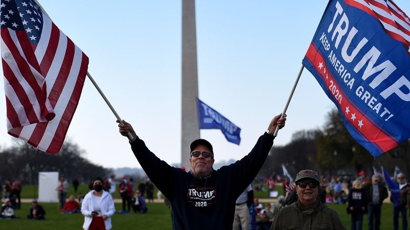 Pro-Trump Groups Once Again Storm DC Streets